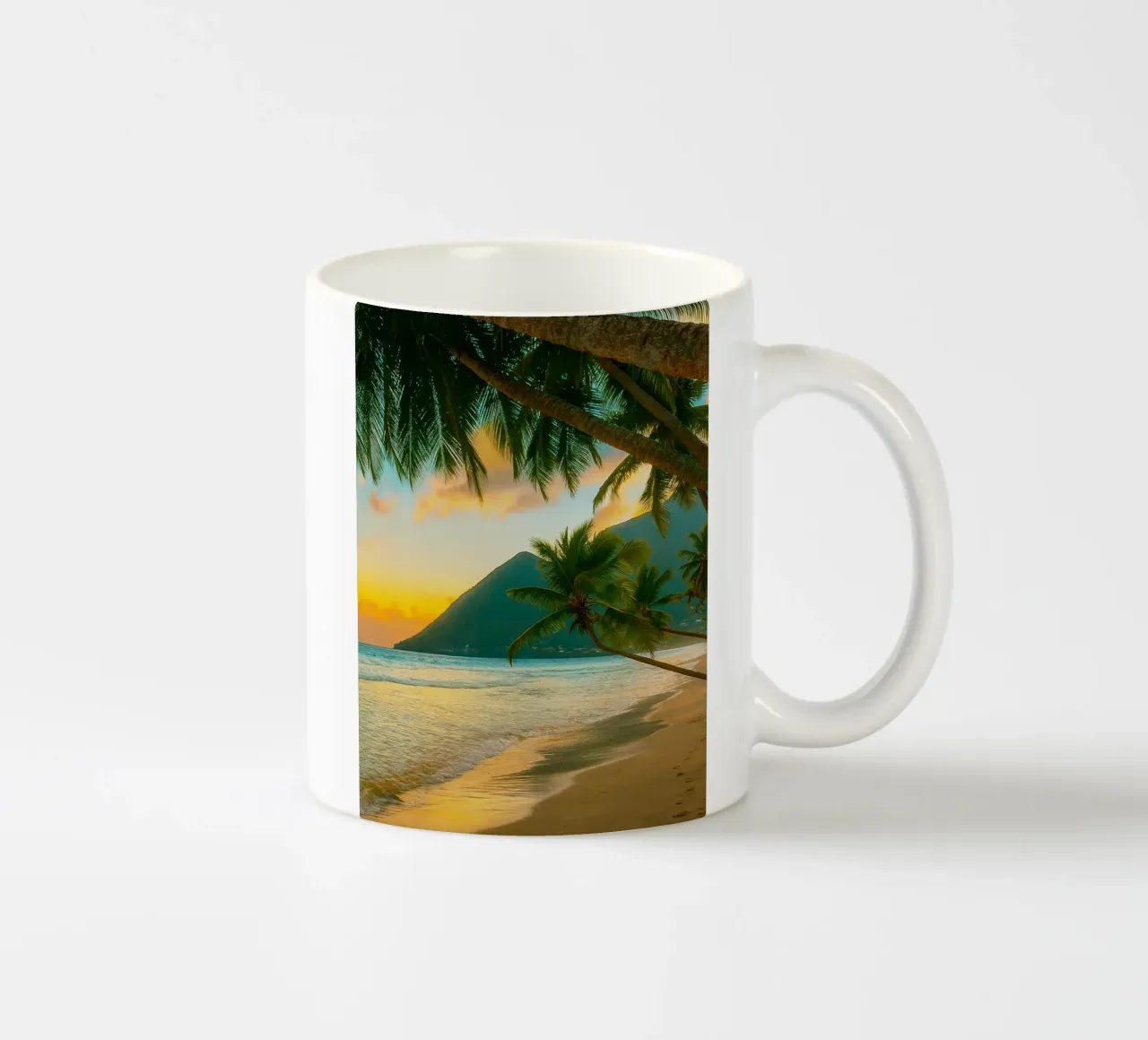 beach ceramic mug by onelife