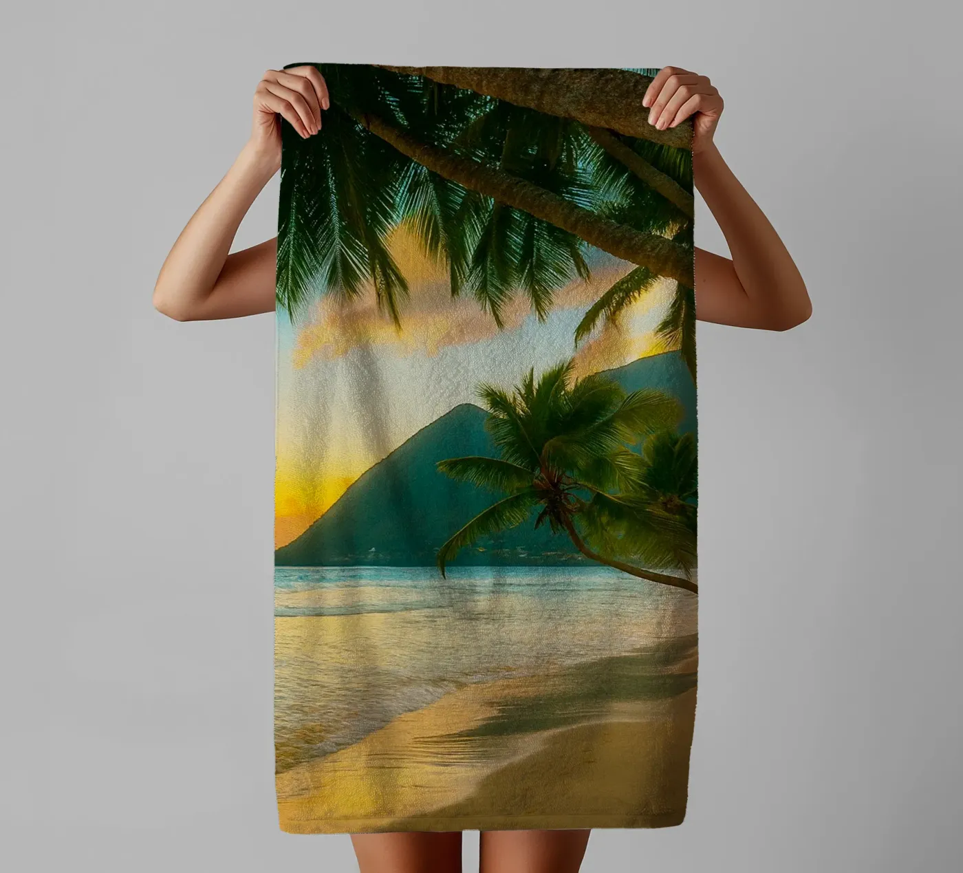 strand badhanddoek van onelife