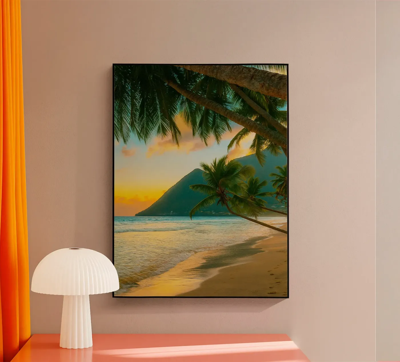 beach acrylic glass by onelife