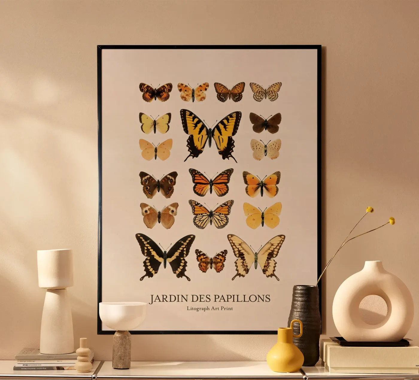 Giardino delle farfalle poster da Rob Lewis