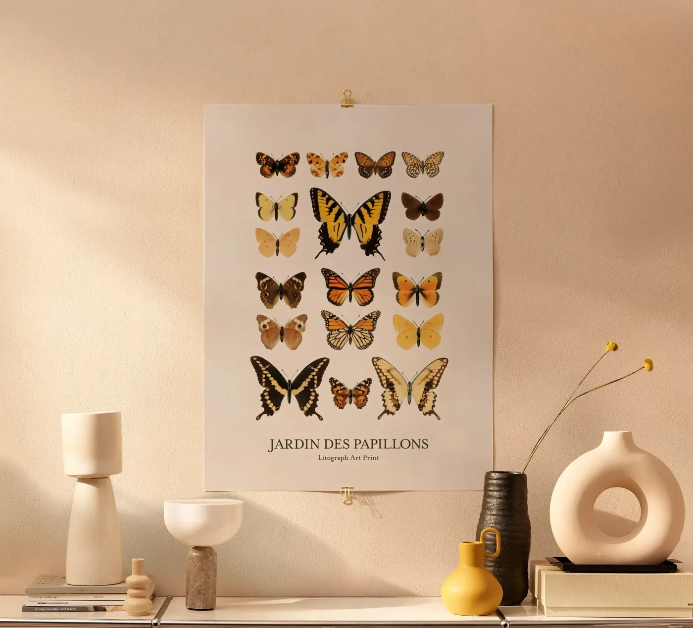 Giardino delle farfalle poster da Rob Lewis