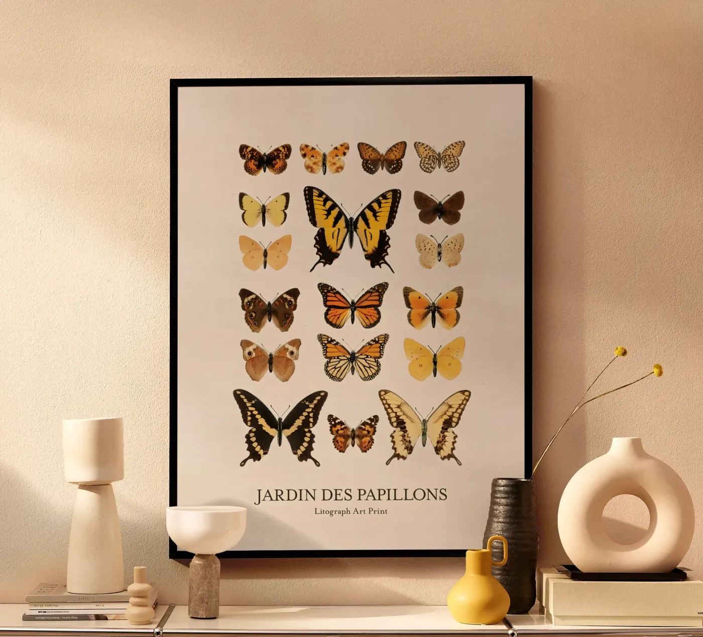 Giardino delle farfalle poster da Rob Lewis