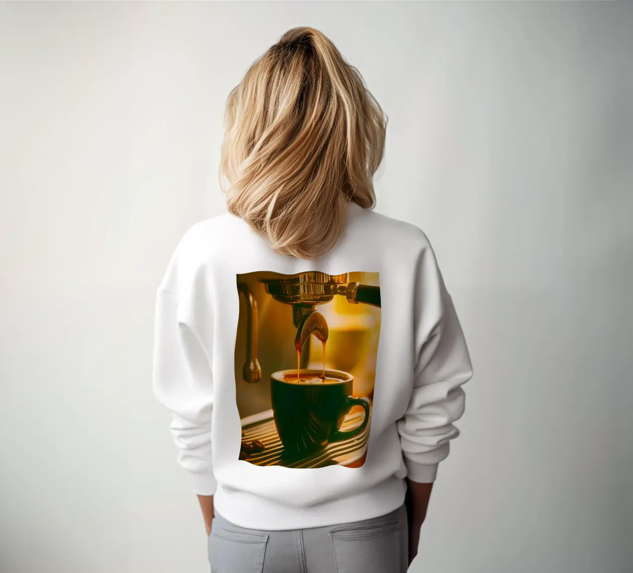 macchina da caffè felpa da onelife