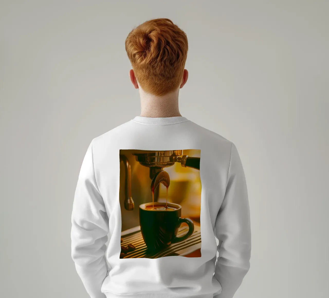 macchina da caffè felpa da onelife