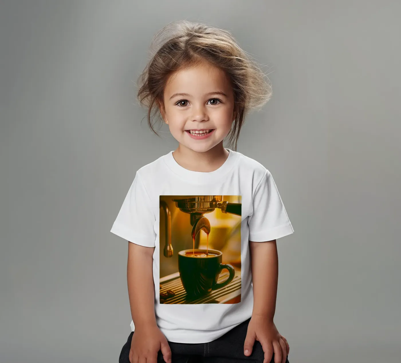 coffee maker Kinder T-Shirt von onelife