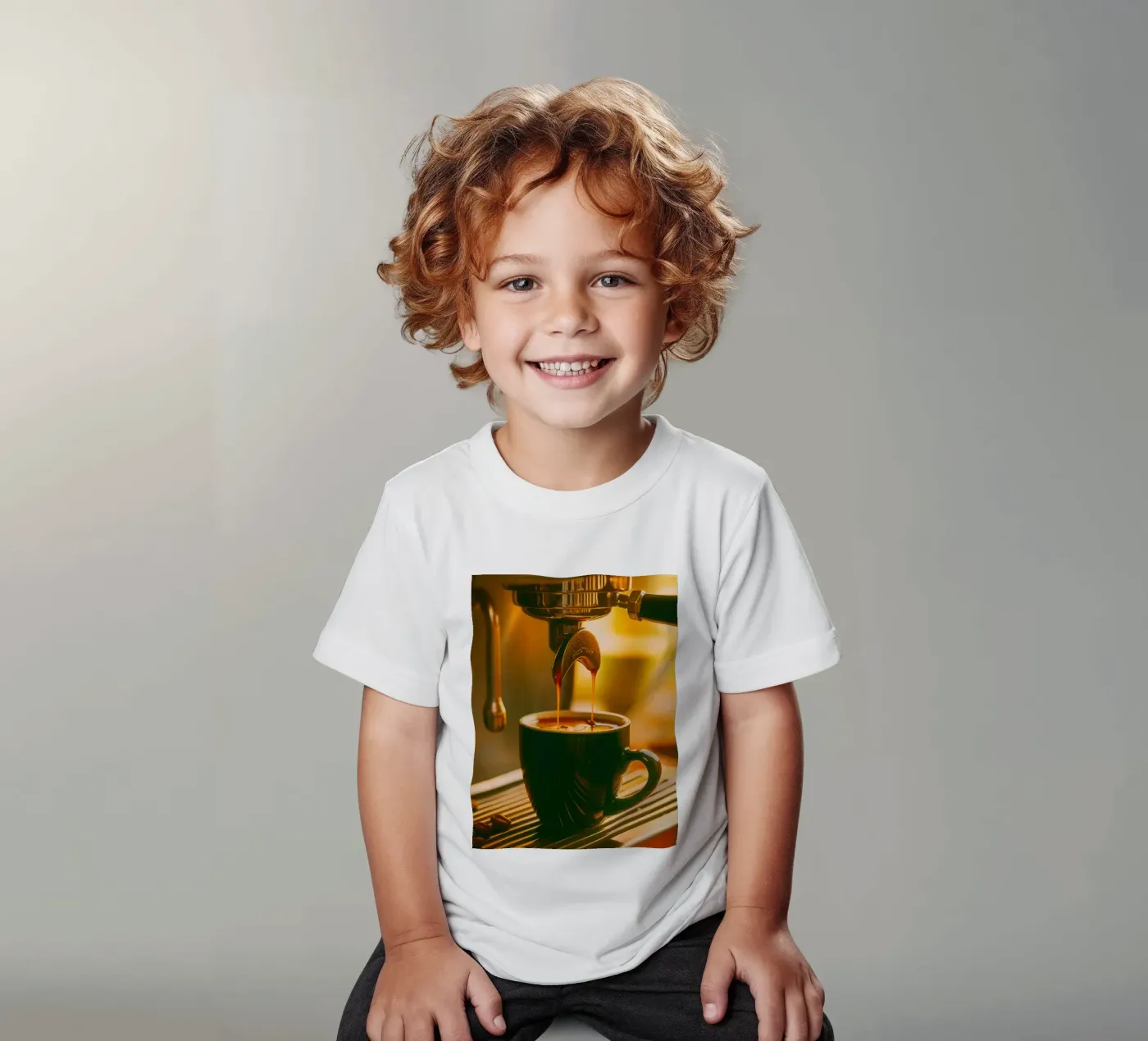 coffee maker Kinder T-Shirt von onelife