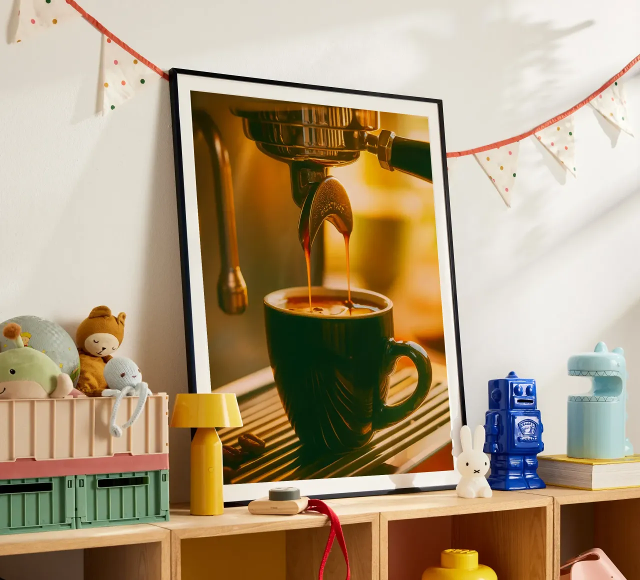 coffee maker poster by onelife