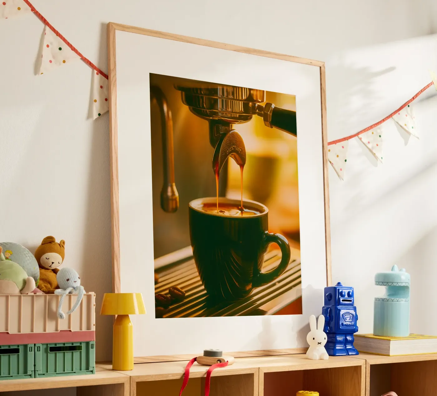macchina da caffè poster da onelife