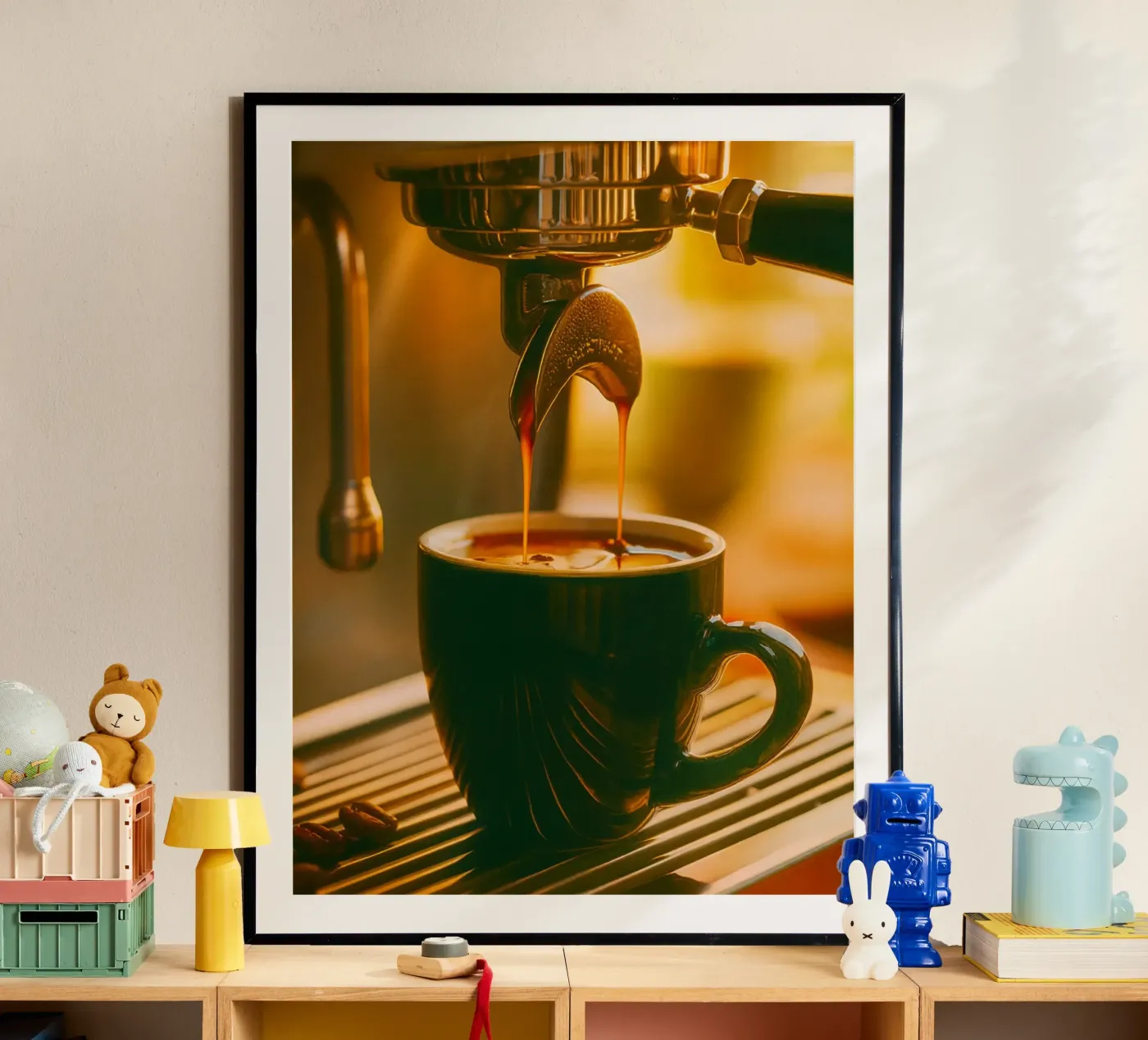 macchina da caffè poster da onelife
