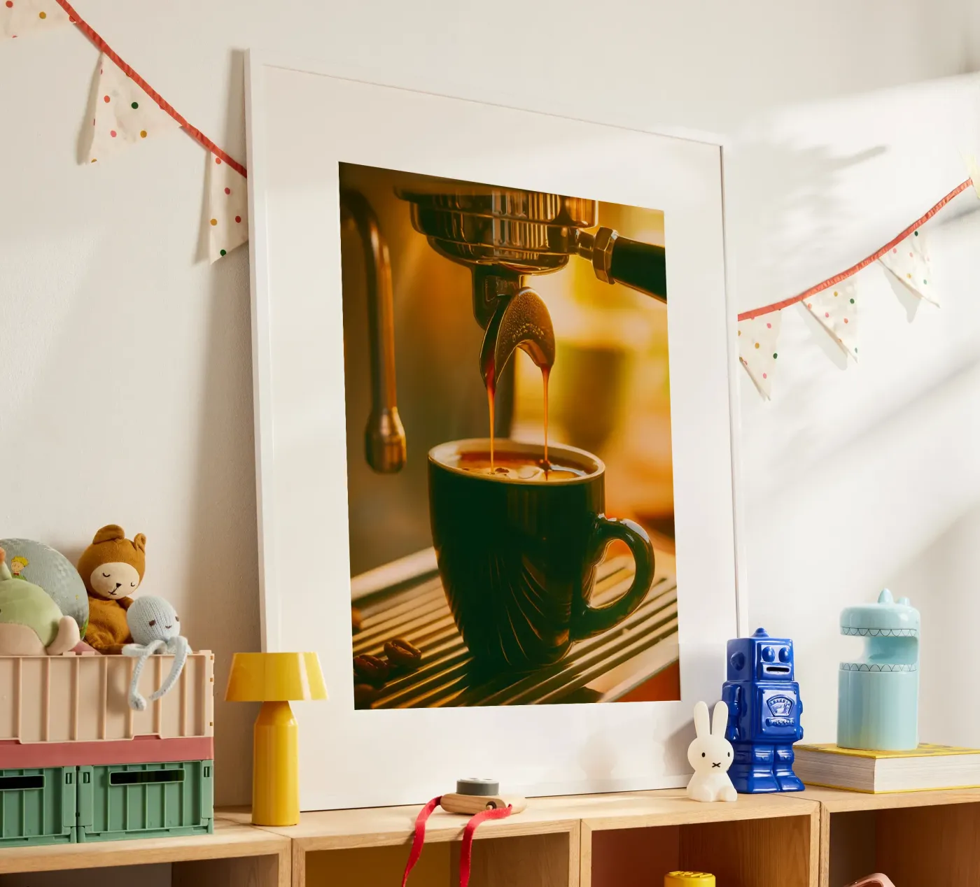 macchina da caffè poster da onelife