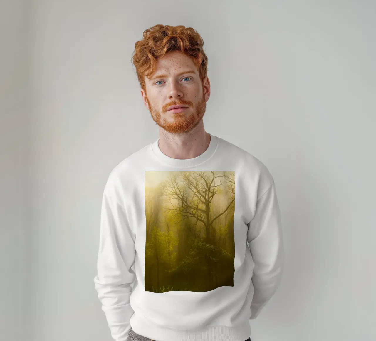 albero secco nella foresta felpa da onelife