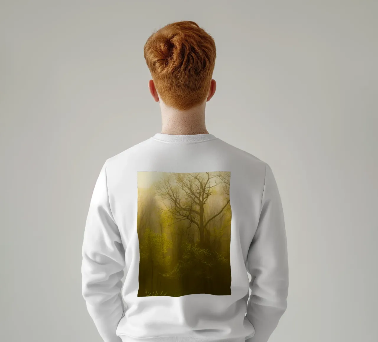 albero secco nella foresta felpa da onelife