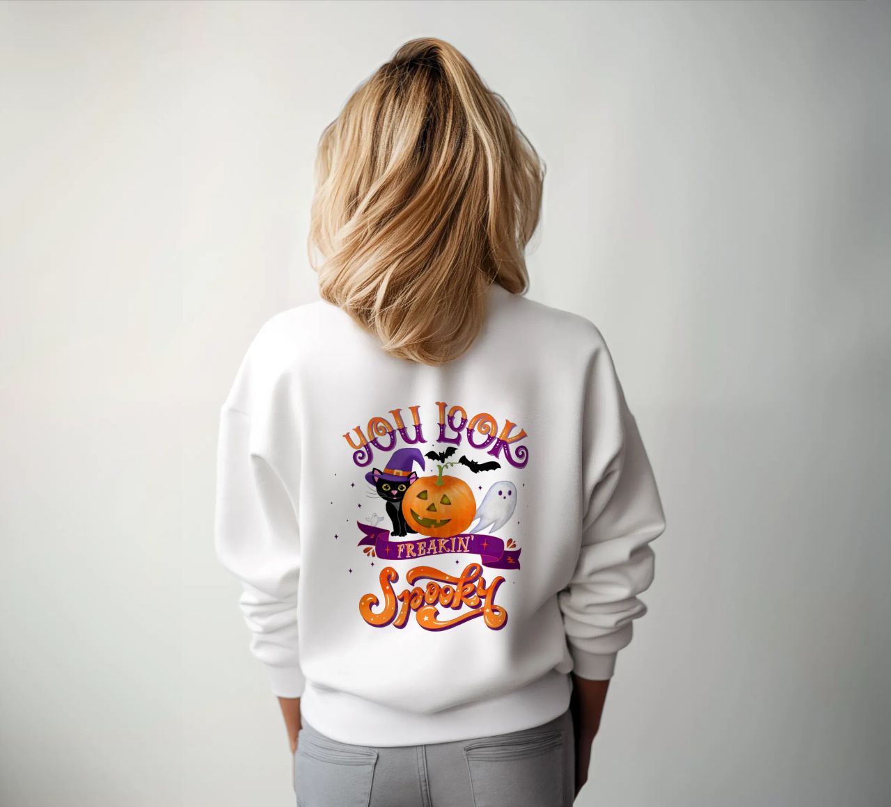 Halloween: Te ves totalmente espeluznante. sudadera de CalliLetters