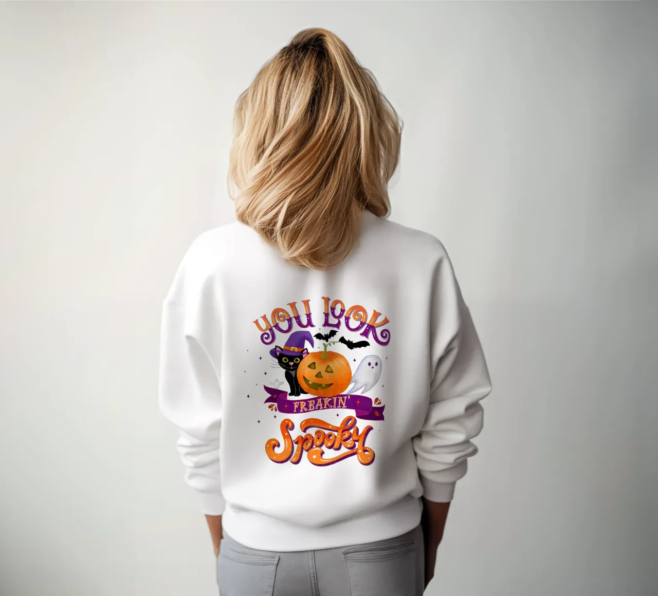 Halloween: hai un aspetto assolutamente spaventoso. felpa da CalliLetters