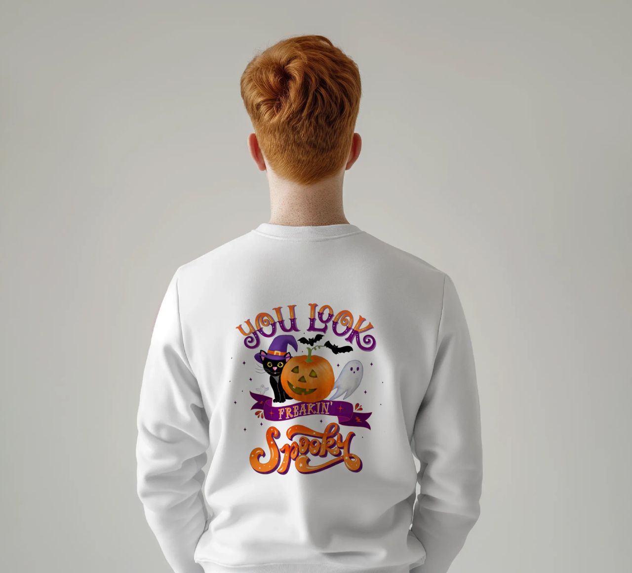 Halloween: Te ves totalmente espeluznante. sudadera de CalliLetters