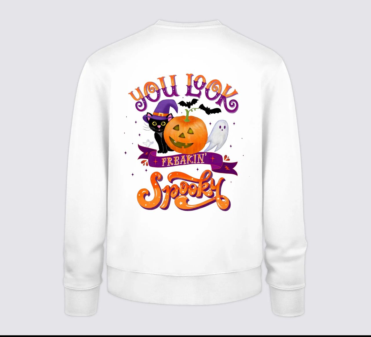 Halloween: Te ves totalmente espeluznante. sudadera de CalliLetters