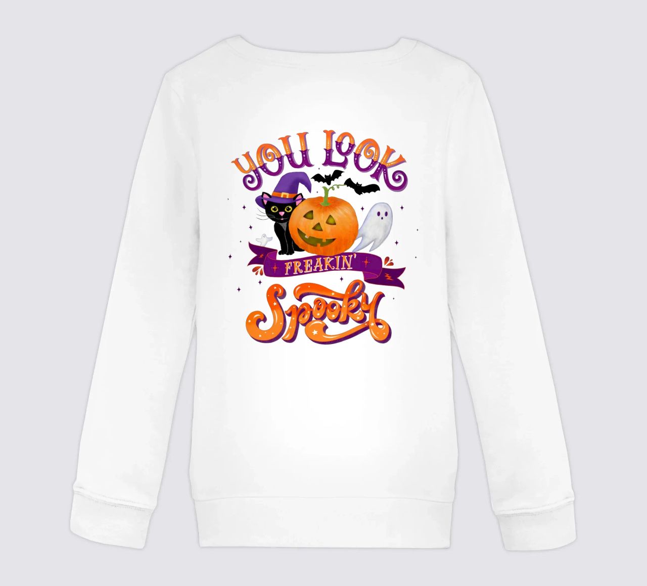 Halloween: hai un aspetto assolutamente spaventoso. felpa bambino da CalliLetters