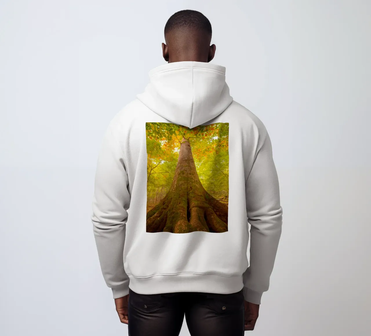 vecchio grande albero felpa con cappuccio da onelife