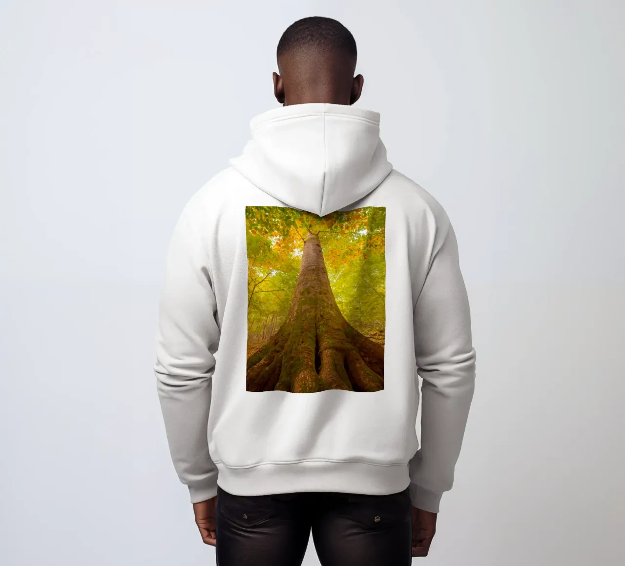 vecchio grande albero felpa con cappuccio da onelife