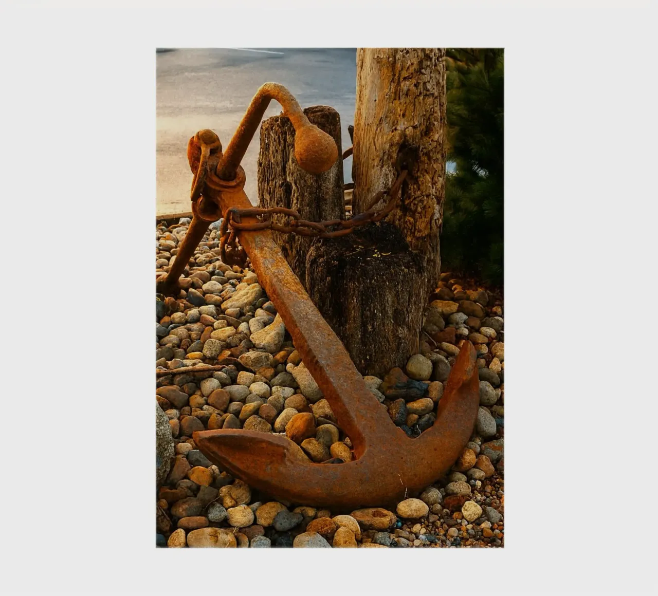 rusty anchor notebook by onelife