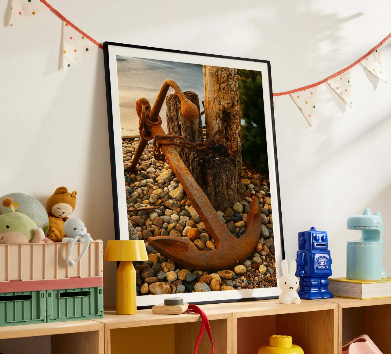 rusty anchor poster by onelife