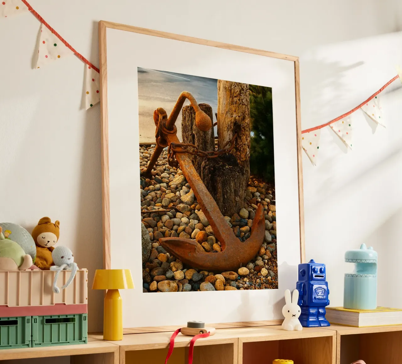 rusty anchor poster by onelife