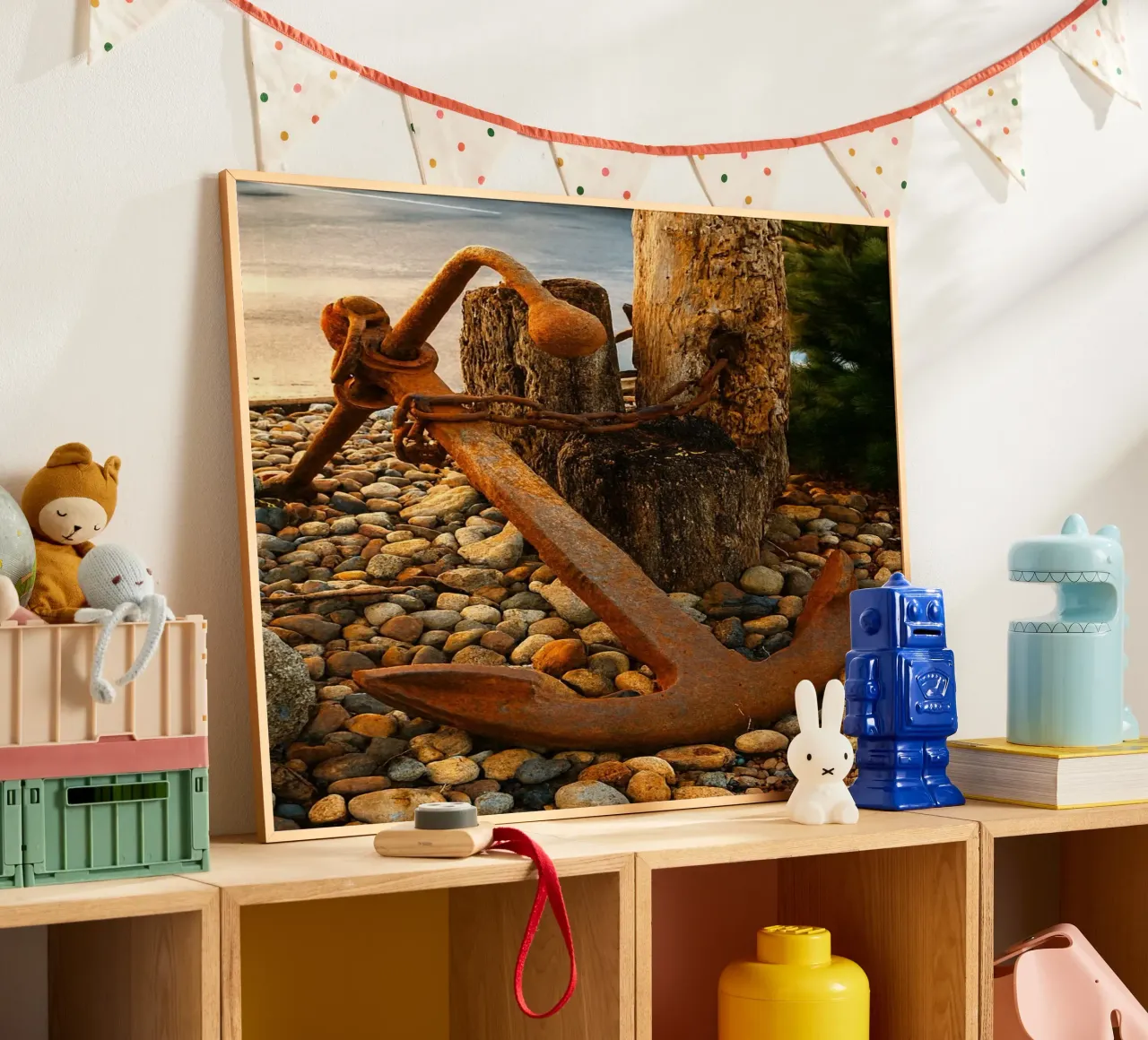 rusty anchor poster by onelife