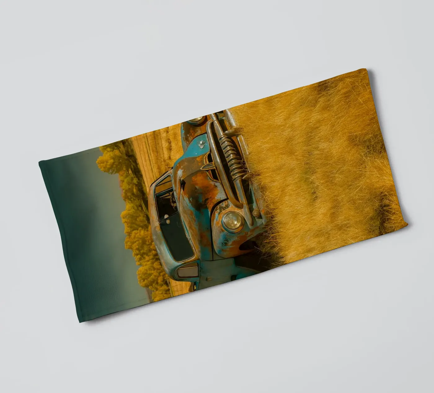 rusty car towel by onelife