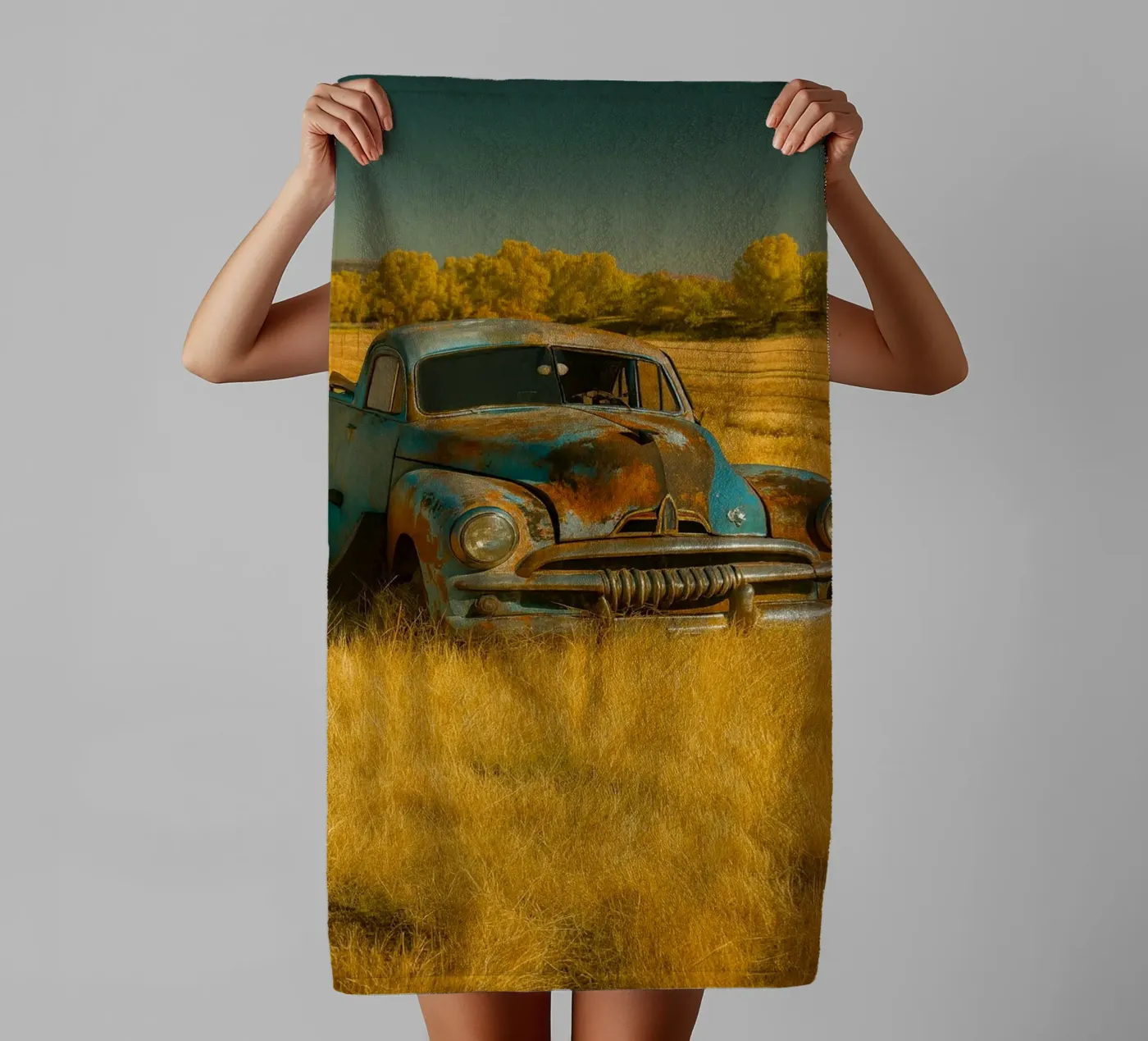 rusty car towel by onelife