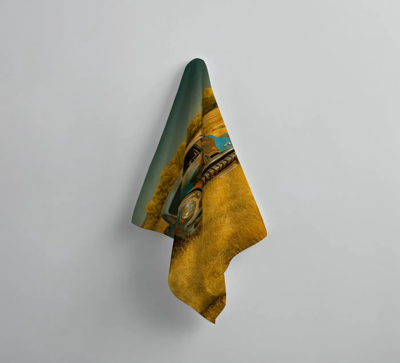 rusty car towel by onelife
