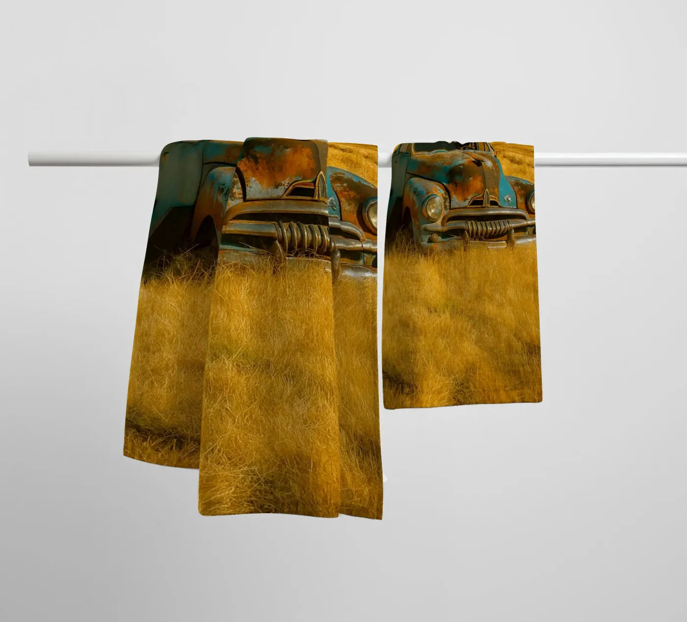 rusty car towel by onelife