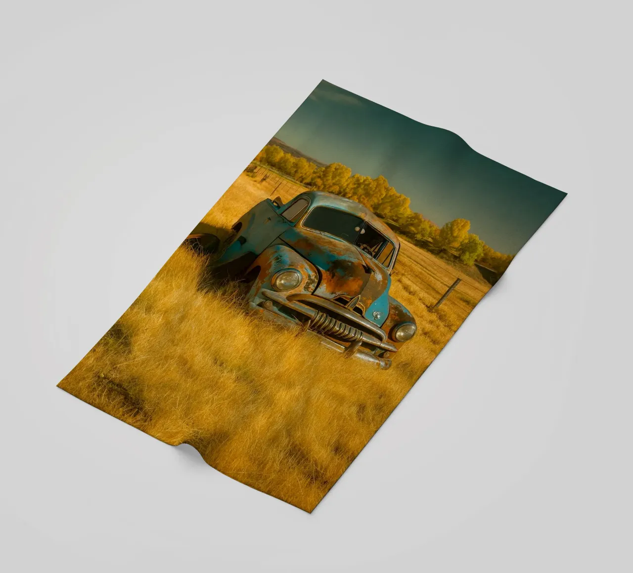 auto arrugginita telo mare da onelife