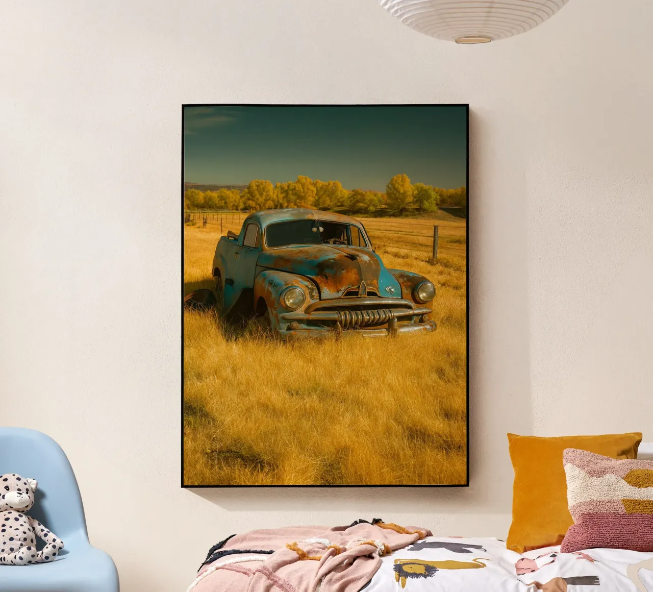 rusty car plexiglass da onelife