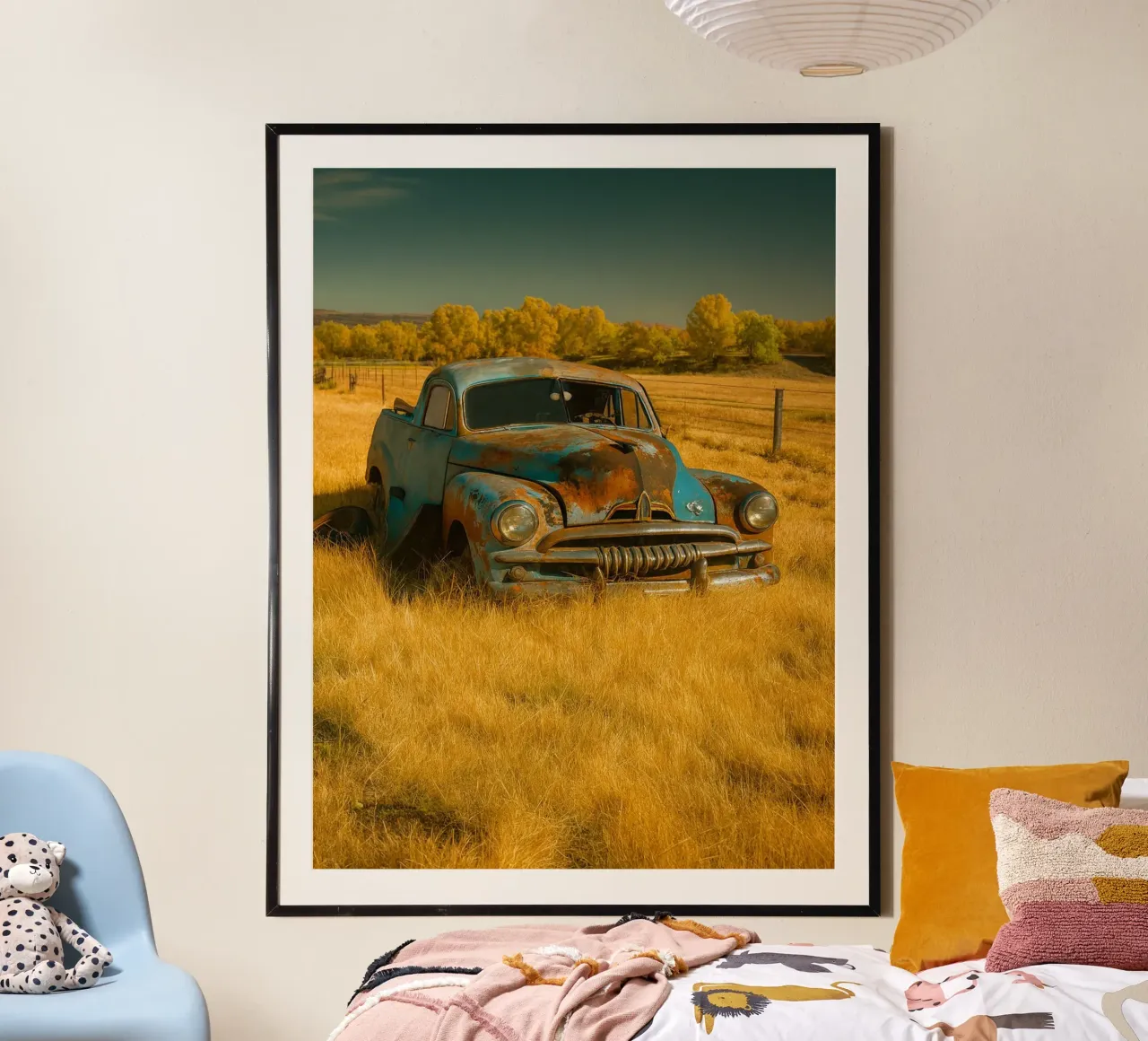 rusty car poster da onelife