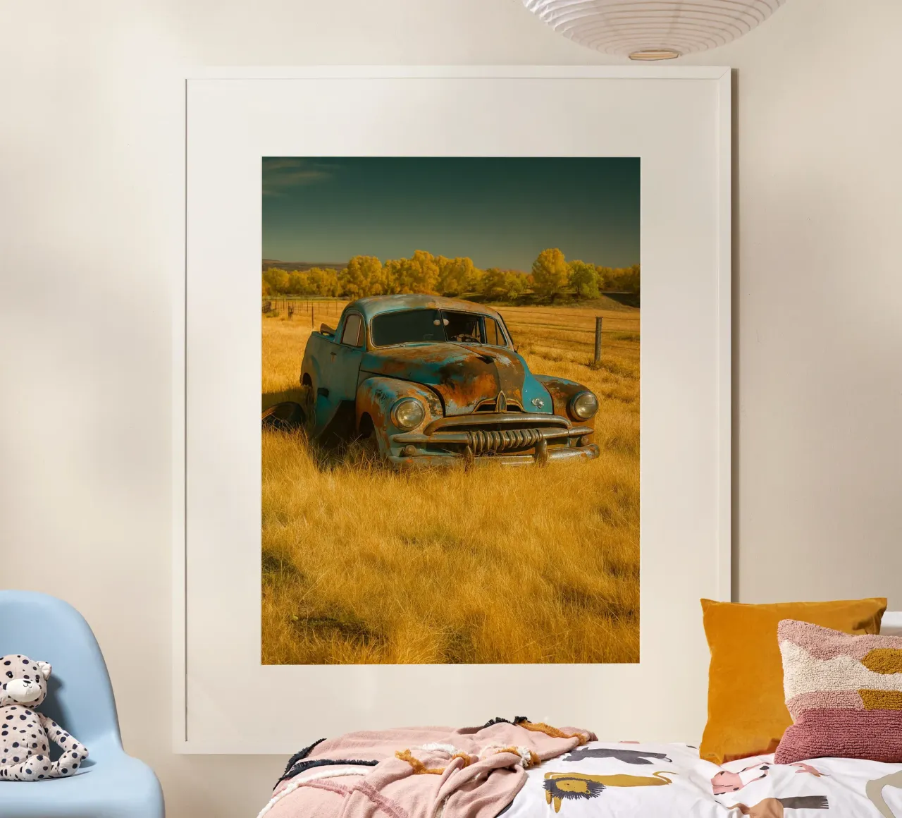 rusty car poster da onelife