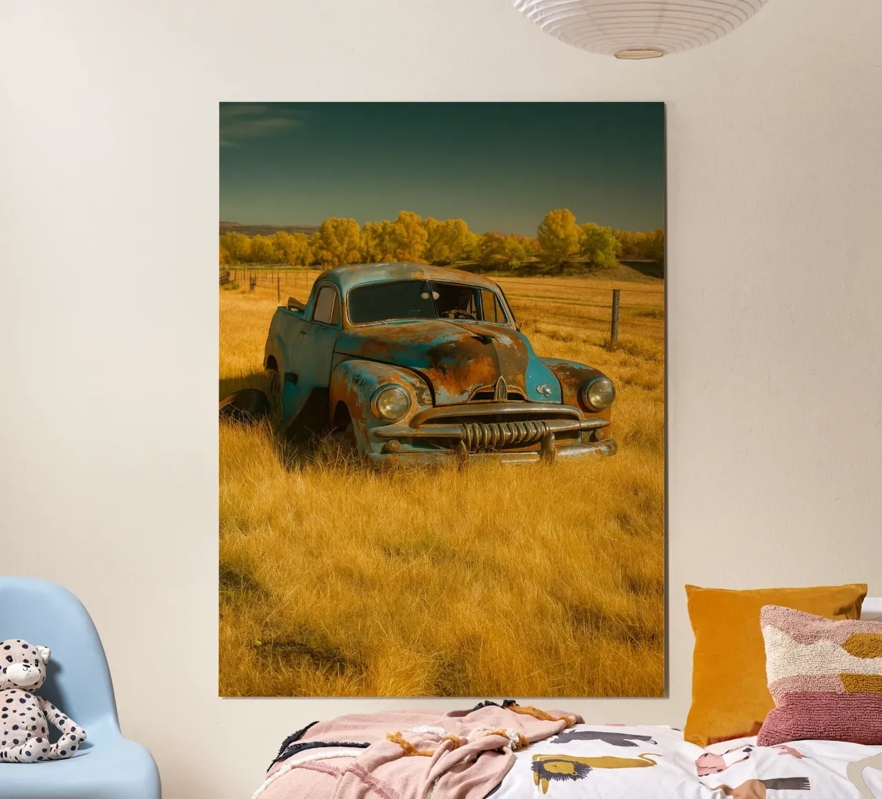 rusty car poster da onelife