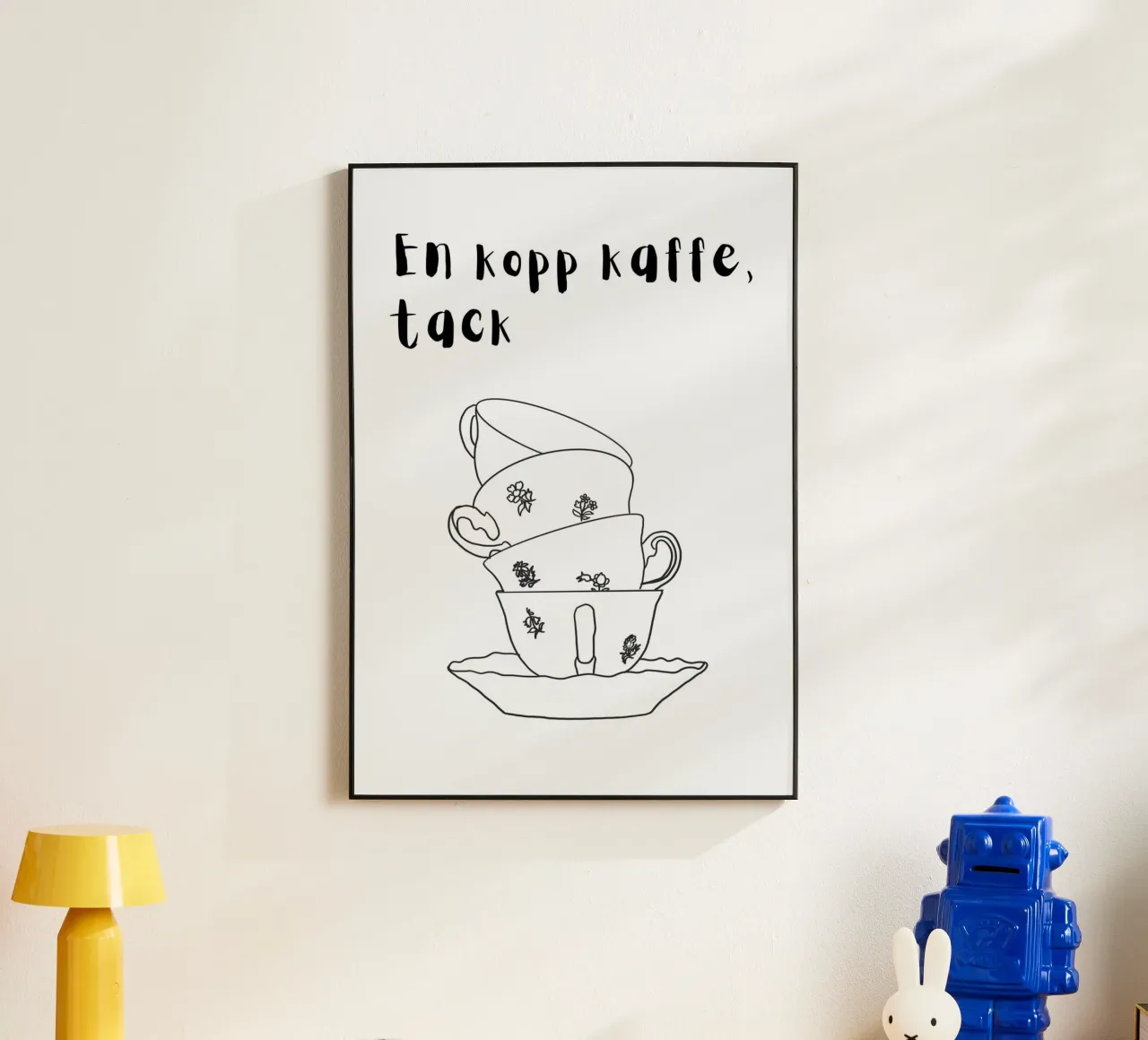 Tazze da caffè impilate alluminio dibond da Bullerbü Design Studio