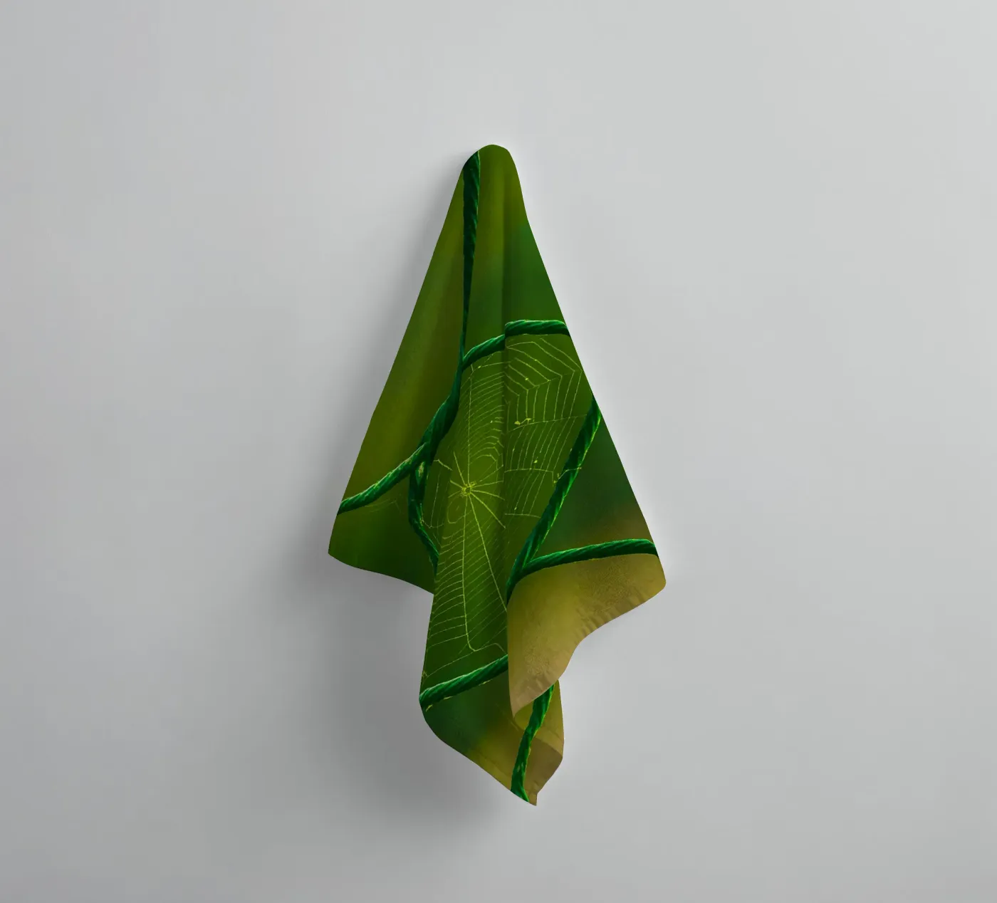 spinnenweb badhanddoek van onelife