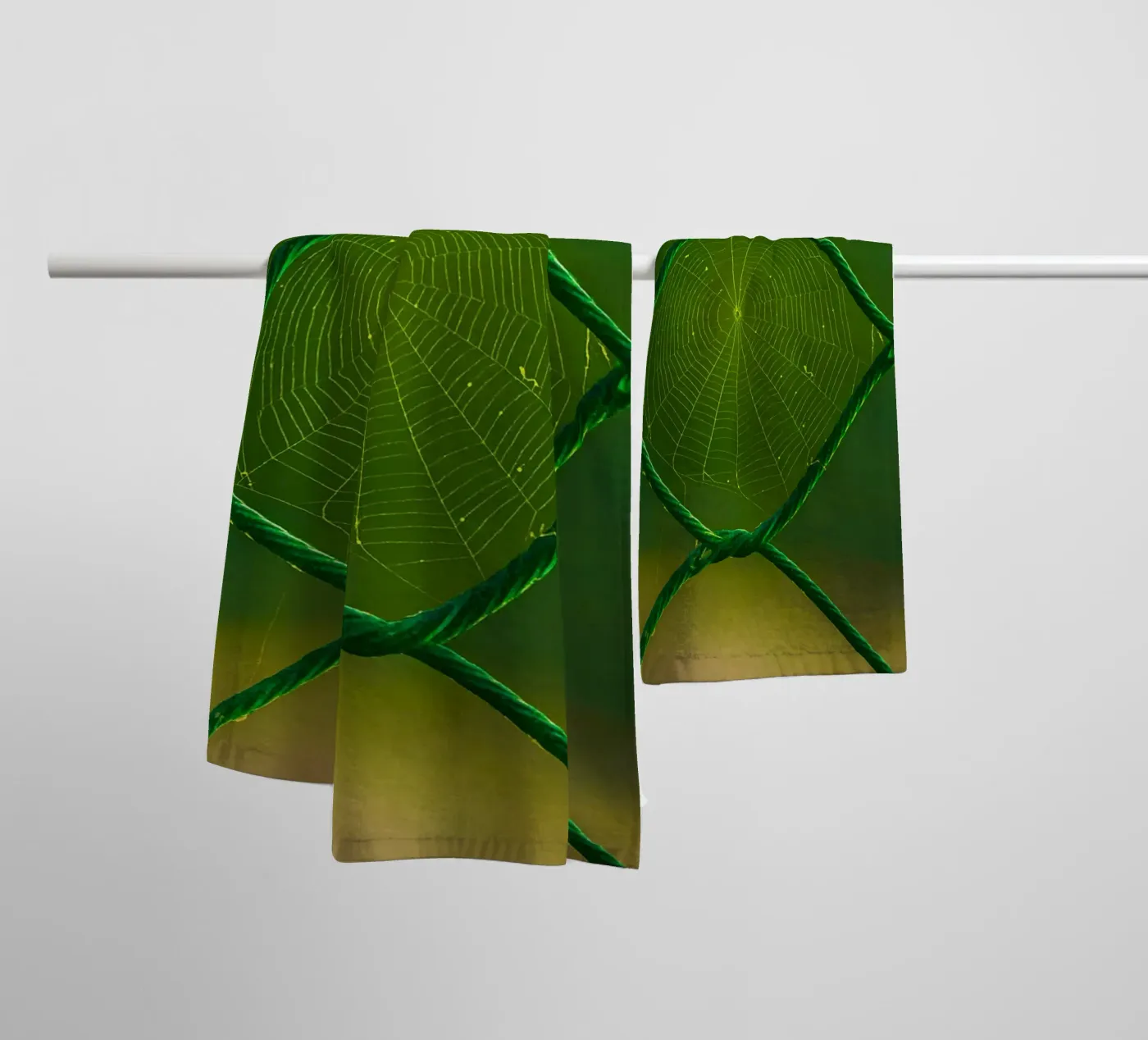 spinnenweb badhanddoek van onelife