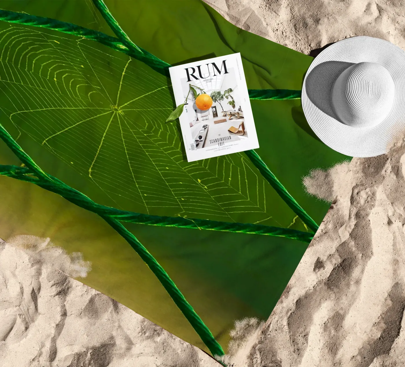 Spinnennetz Strandtuch von onelife