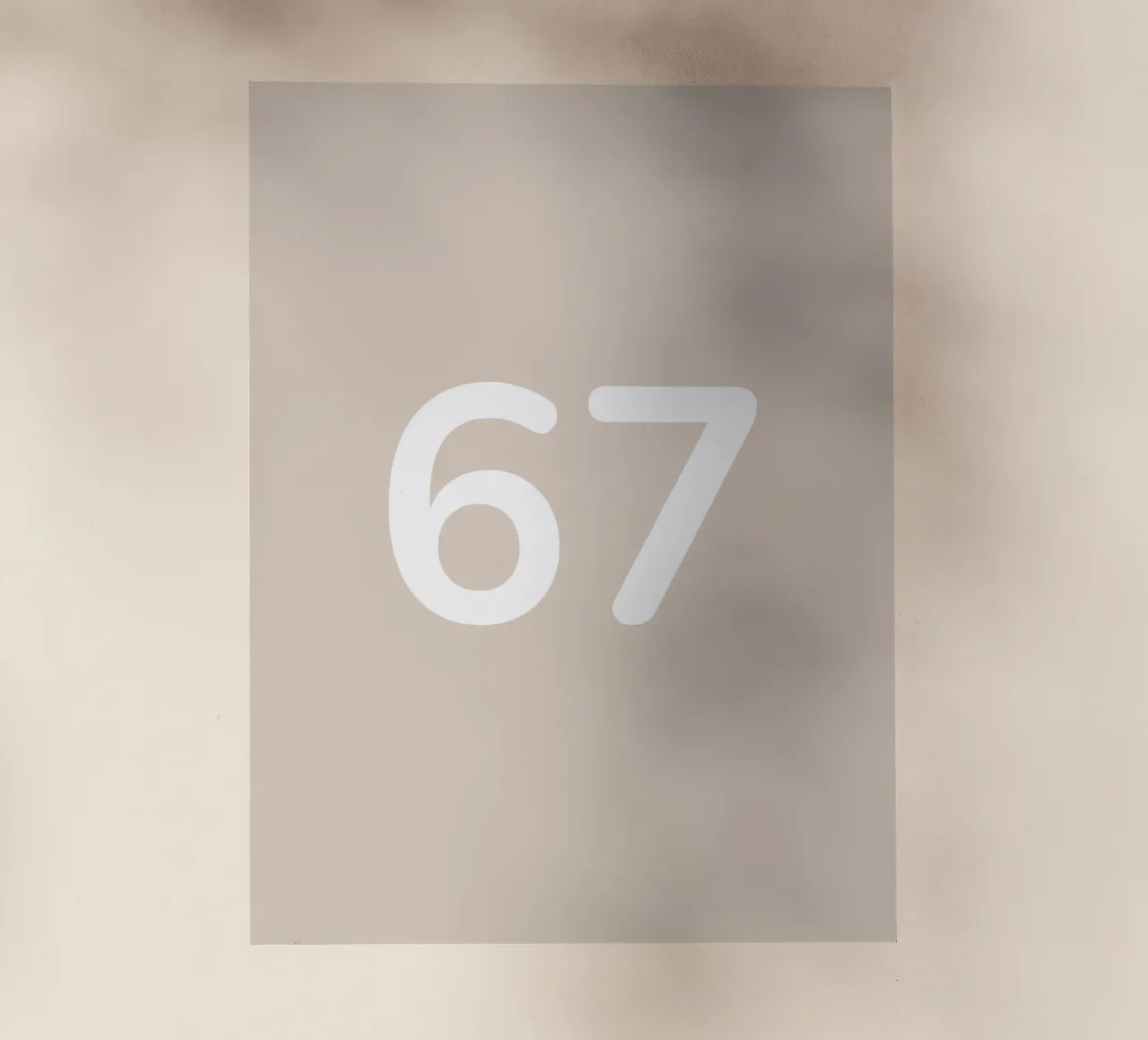 SEI SETTE pellicola backlit da Simple