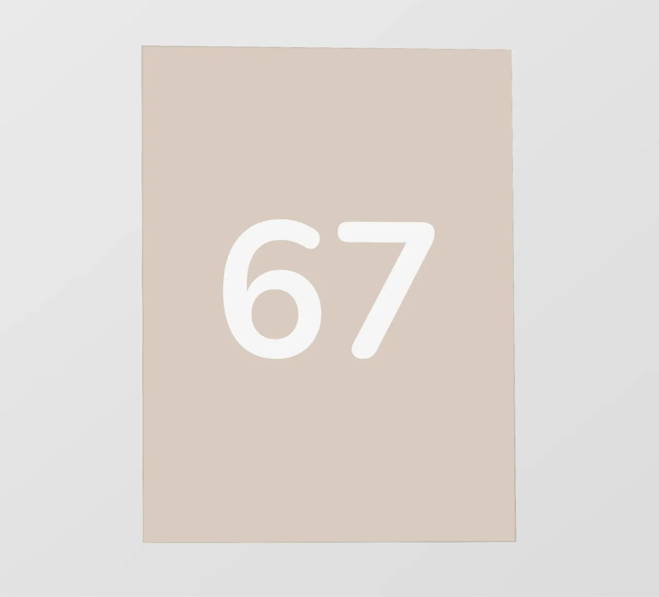 SEI SETTE telo in pvc da Simple