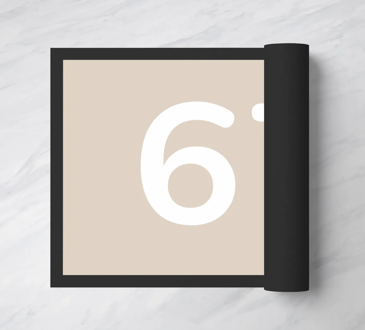 SIX SEVEN Fußmatte von Simple