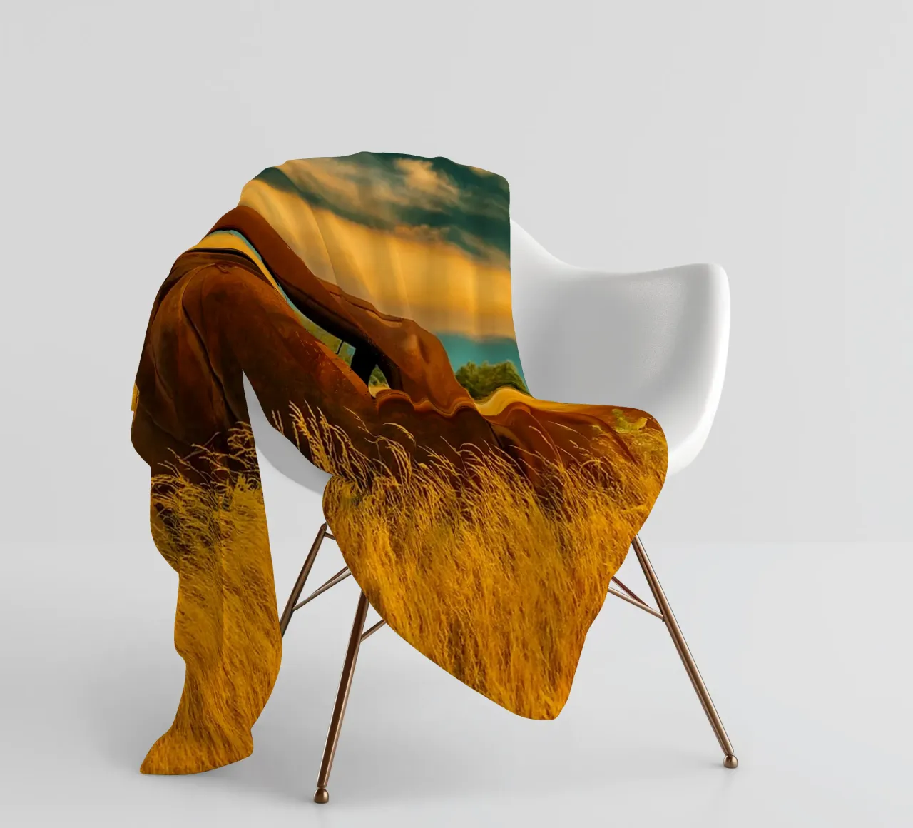 vintage rusty car Fleecedecke von onelife