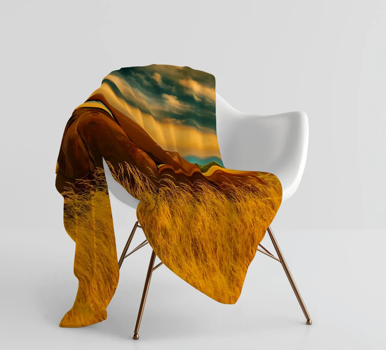 vintage rusty car Fleecedecke von onelife