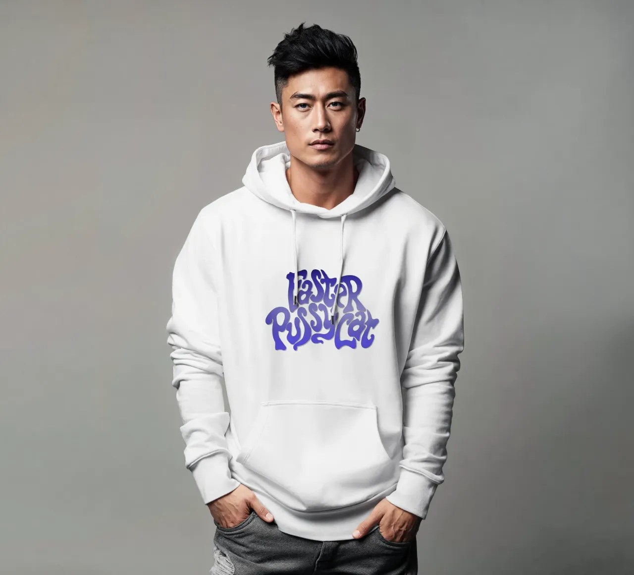 Groovy Gradient Faster Pussycat felpa con cappuccio da MR.A