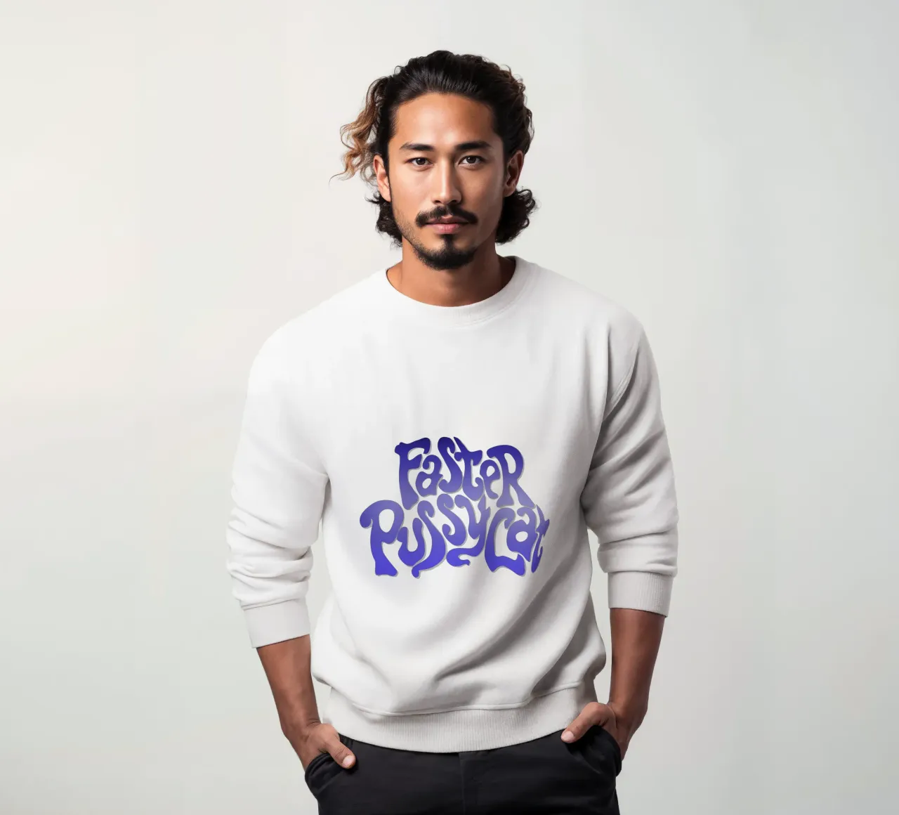 Groovy Gradient Faster Pussycat felpa da MR.A