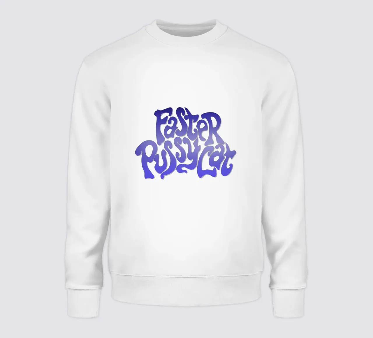 Groovy Gradient Faster Pussycat felpa da MR.A