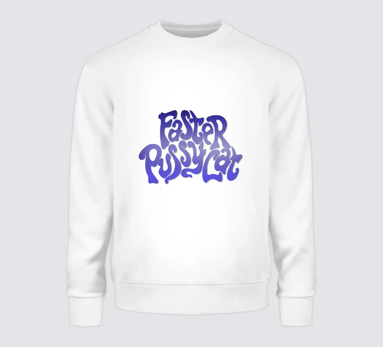 Groovy Gradient Faster Pussycat felpa da MR.A