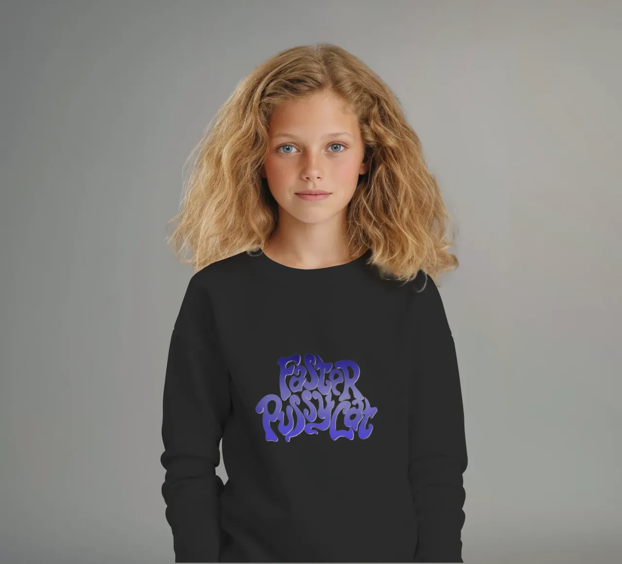 Groovy Gradient Faster Pussycat felpa bambino da MR.A